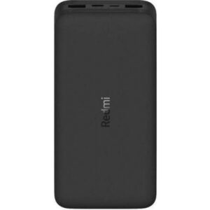 20000mAh Redmi 18W Fast Charge Power Bank (Black)