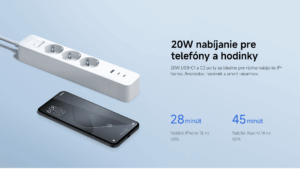 Xiaomi 20W Power Strip (2C1A) EU