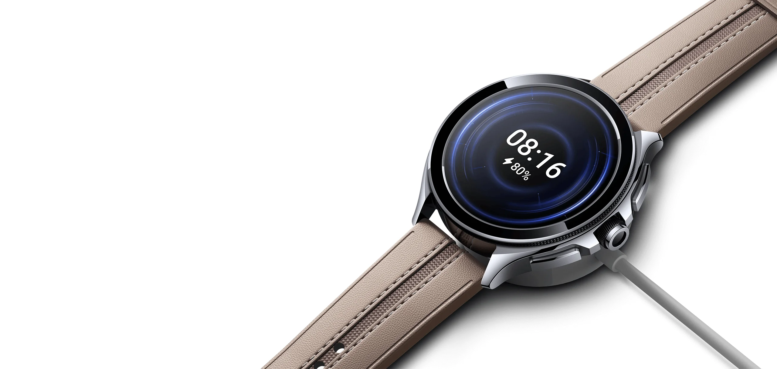 Xiaomi Watch 2 Pro - 4G LTE Silver Case with Brown Leather Strap – Obrázok 15