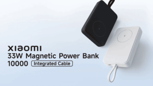 Xiaomi 33W Magnetic Power Bank 10000mAh (Integrated Cable)White