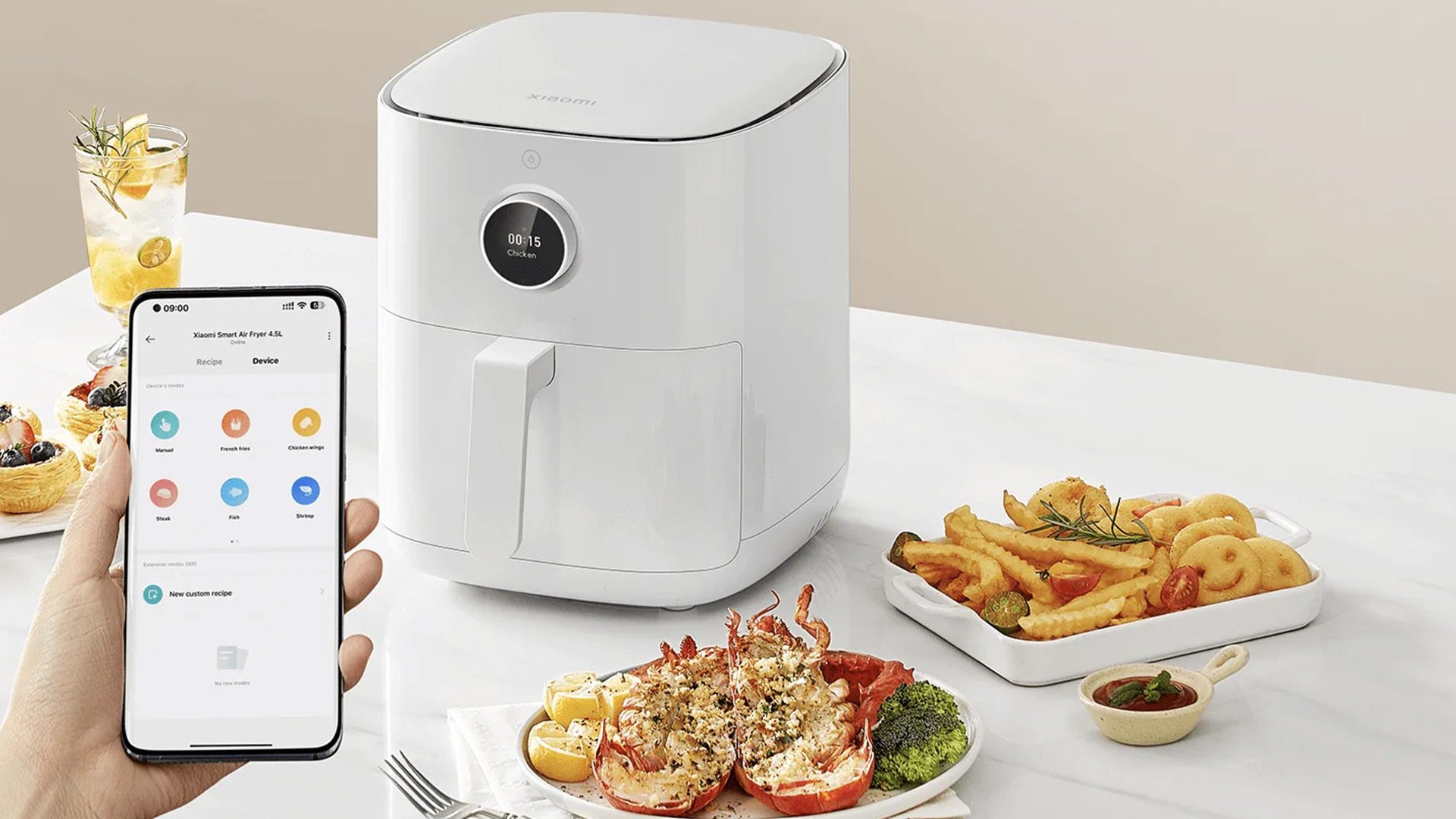Xiaomi Smart Air Fryer 4.5L EU – Obrázok 13