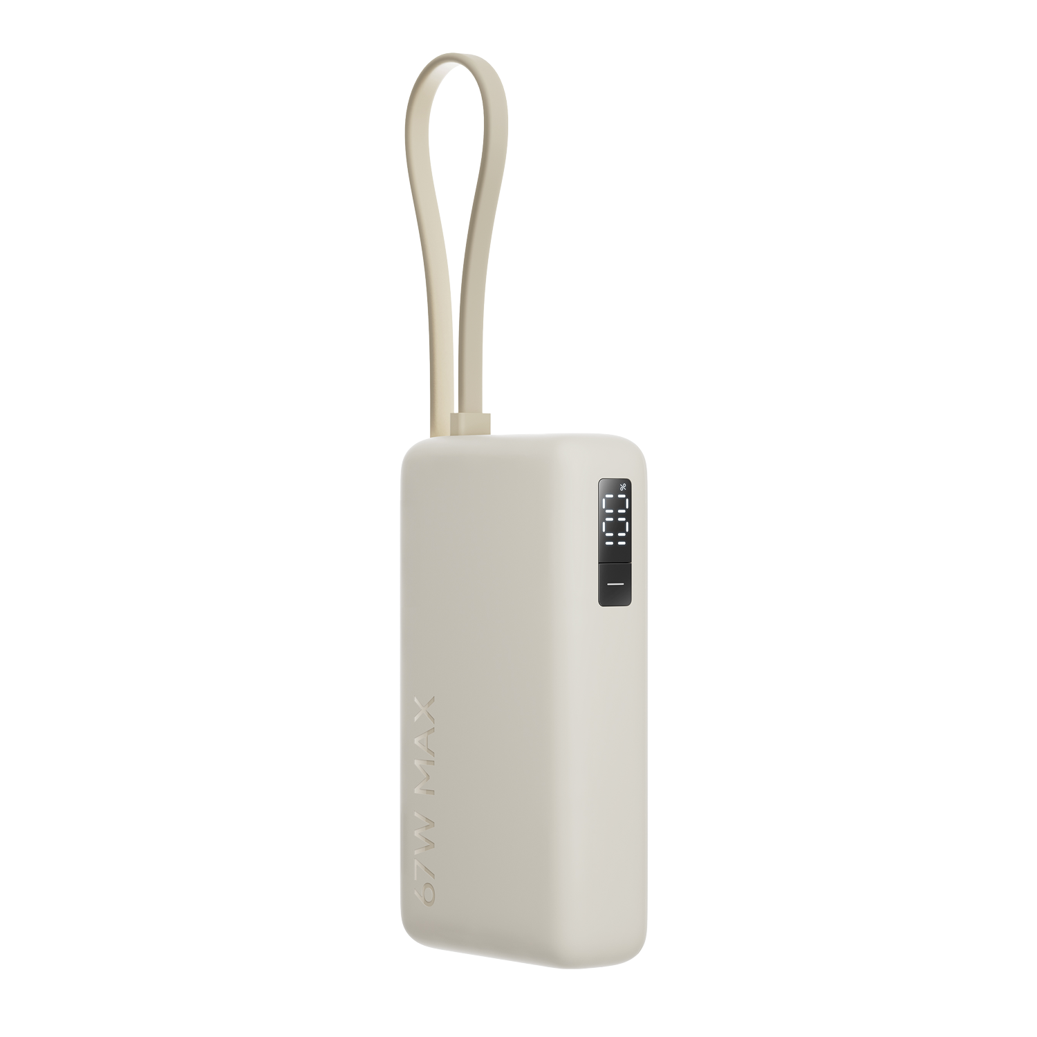 Xiaomi 67W Power Bank 10000 (IntegratedCable) Tan – Obrázok 2