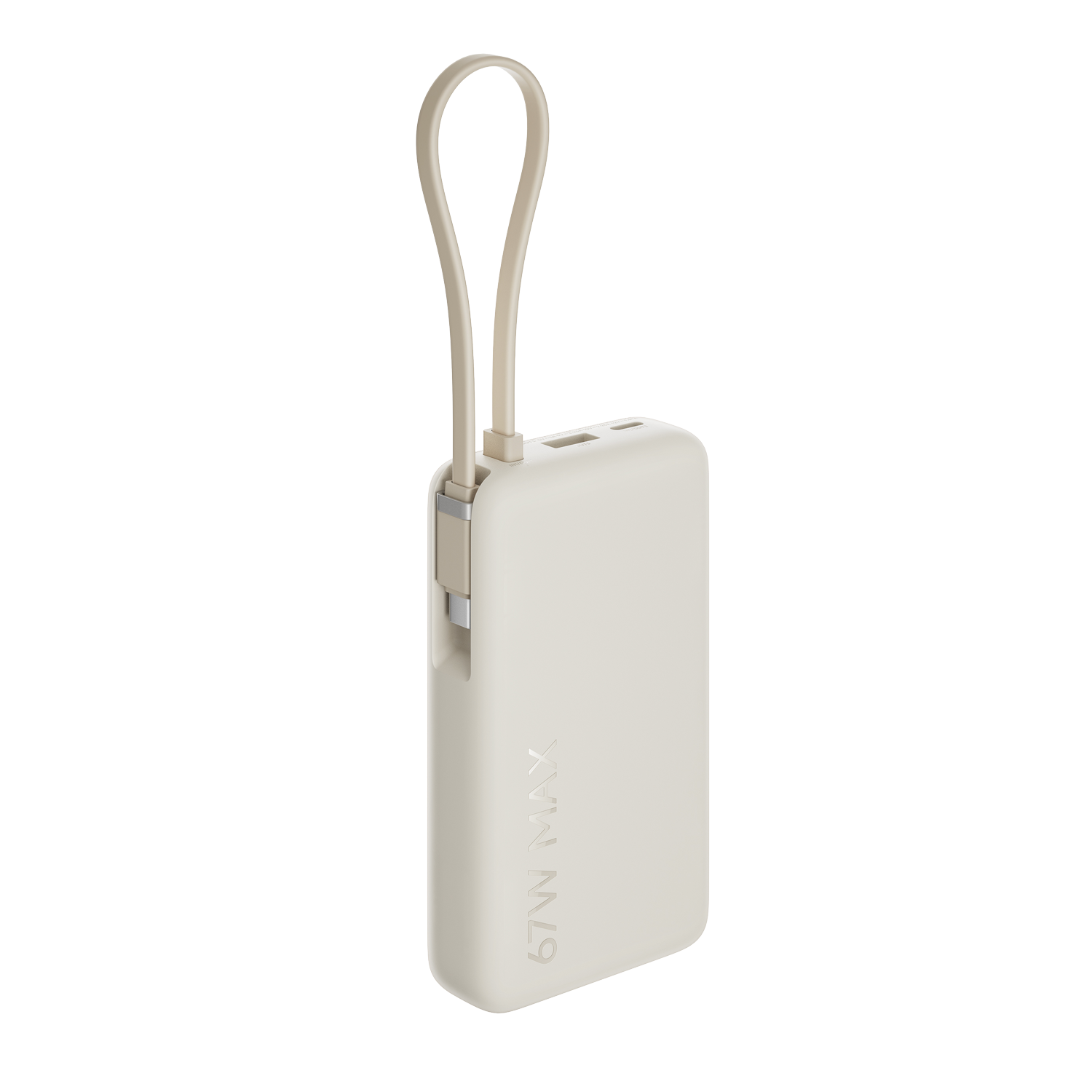Xiaomi 67W Power Bank 10000 (IntegratedCable) Tan – Obrázok 3