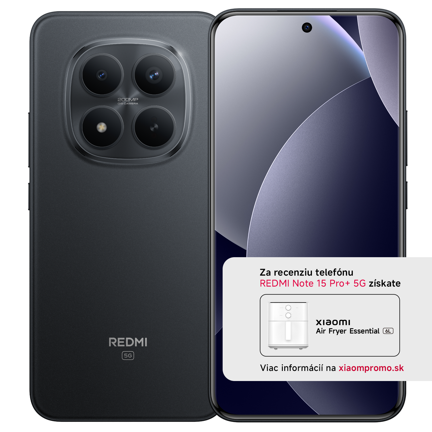 REDMI Note 15 Pro 5G Black 8+512GB – Obrázok 7