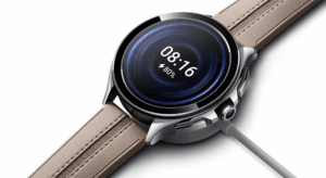Xiaomi Watch 2 Pro - 4G LTE Silver Case with Brown Leather Strap