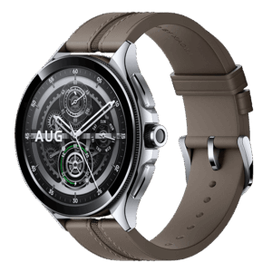 Xiaomi Watch 2 Pro - Bluetooth® Silver Case with Brown Leather Strap