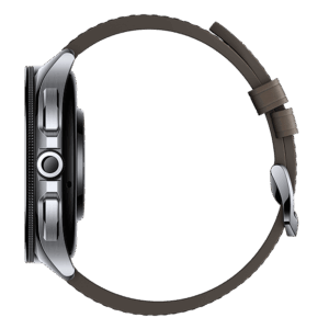 Xiaomi Watch 2 Pro - Bluetooth® Silver Case with Brown Leather Strap