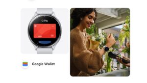 Xiaomi Watch 2 Sliver Case With Gray TPU Strap