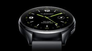 Xiaomi Watch 2 Sliver Case With Gray TPU Strap