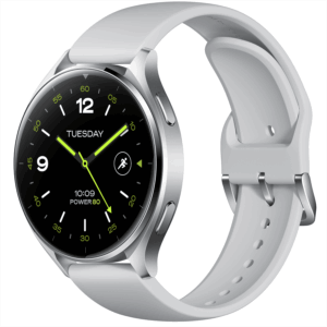 Xiaomi Watch 2 Sliver Case With Gray TPU Strap